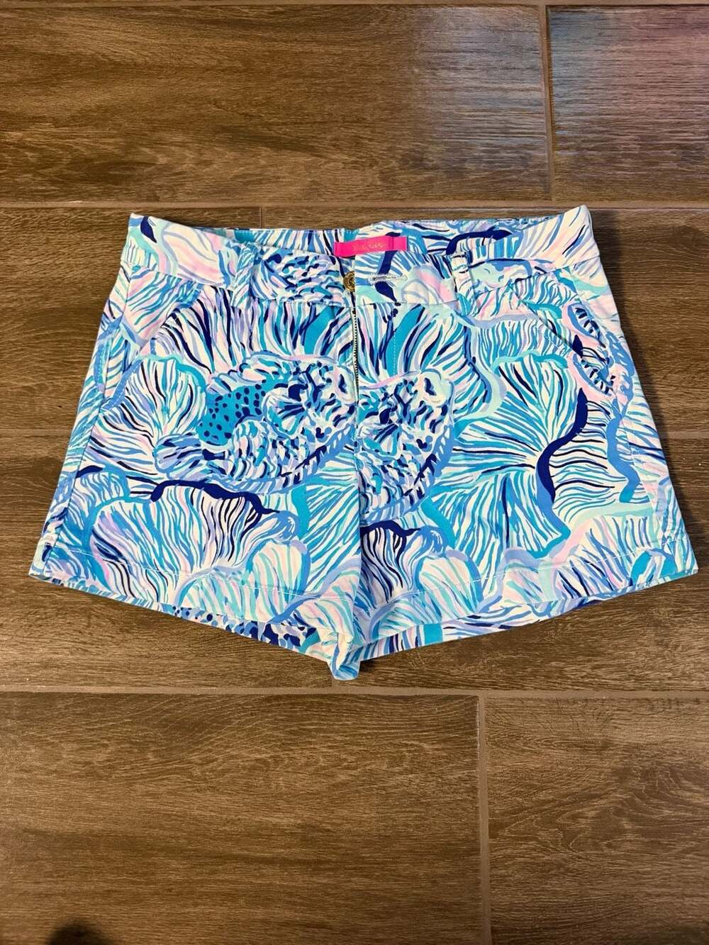 Lilly Pulitzer Callahan Shorts Stretch 5” Inseam - Bermuda Blue